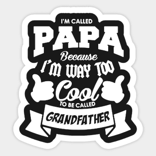 For Papa Sticker